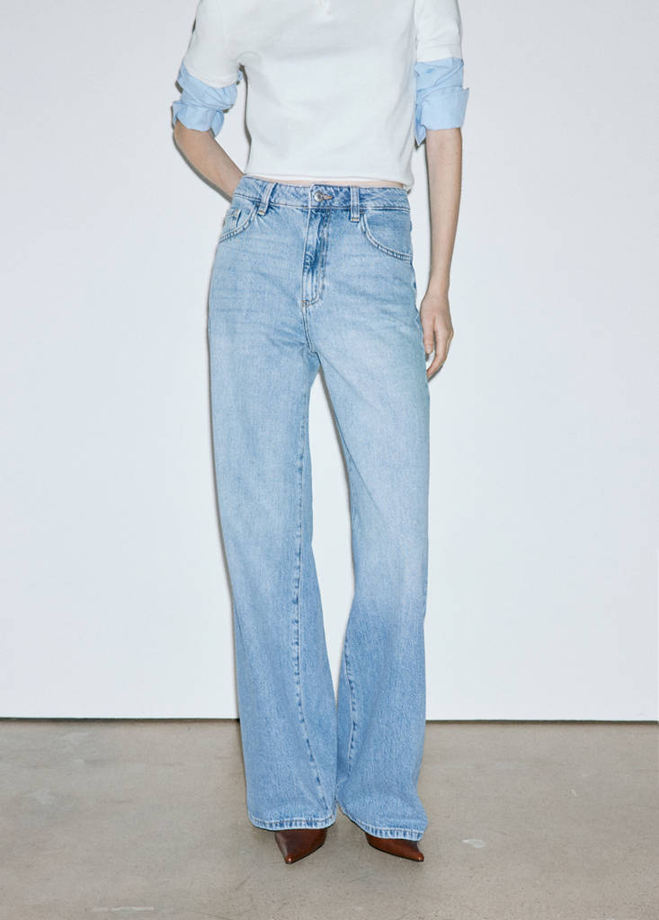 Danila High-Waisted Wide Leg Jeans