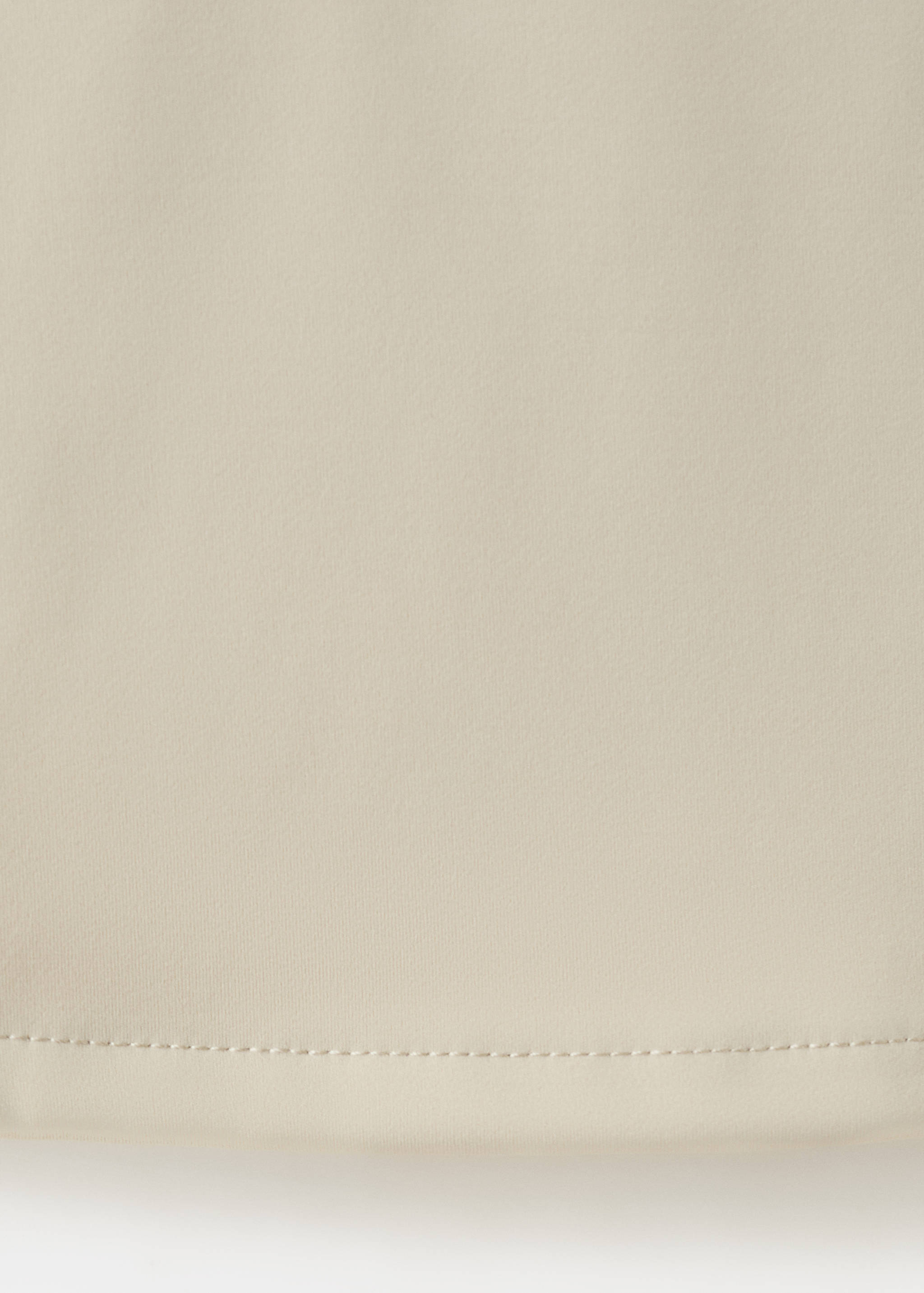 Fitted V-neck top - Details of the article 0