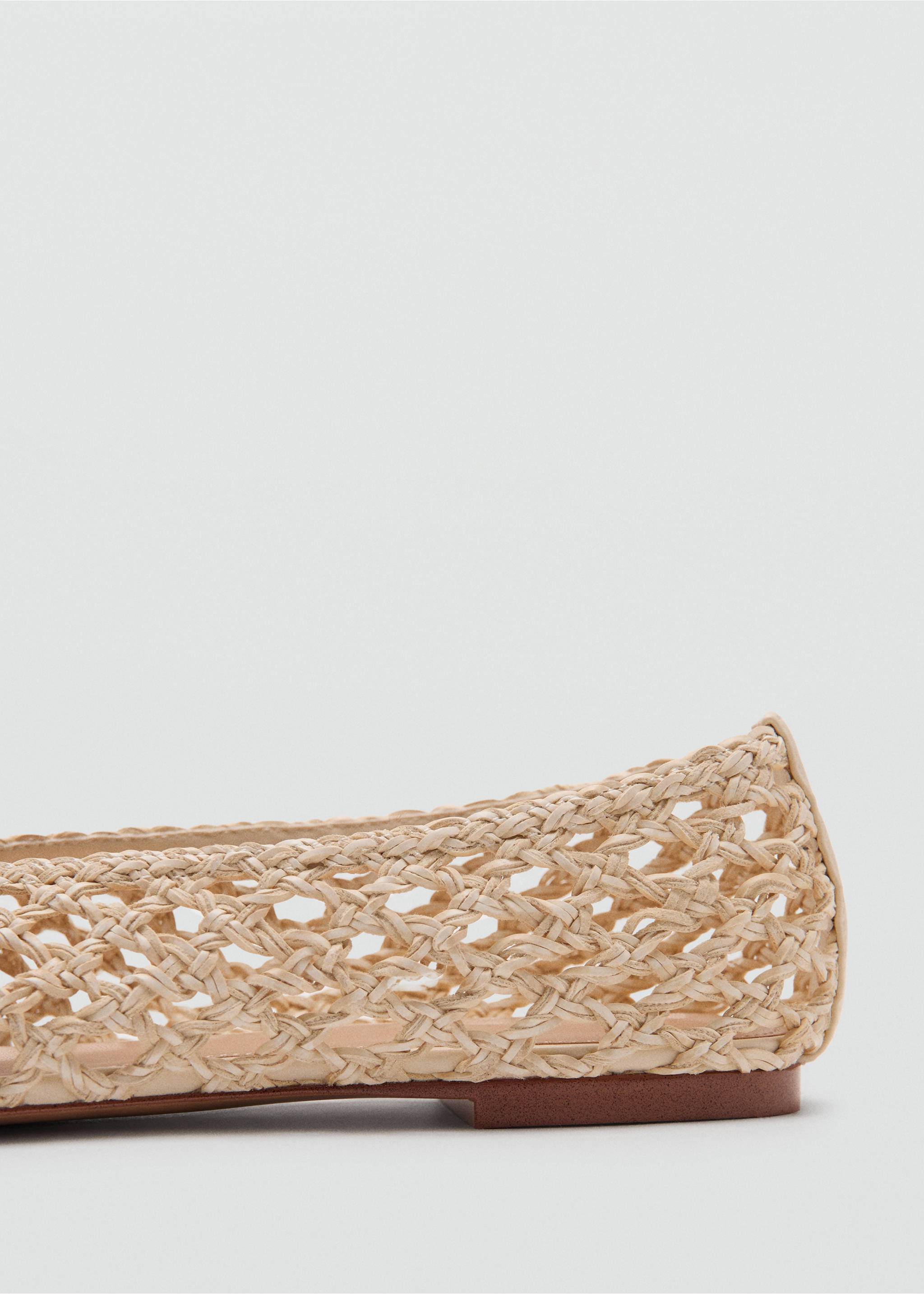 Shoes tuna - Деталь изделия 1, Экрю. Ref: 37051383-00.