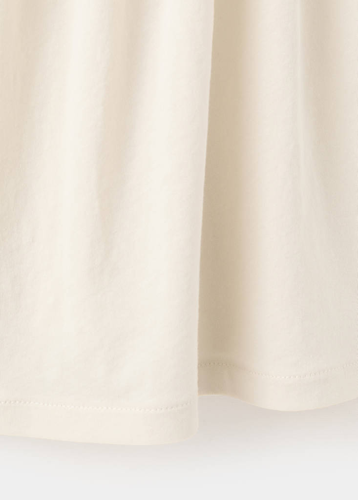 Terry cotton top — Ecru