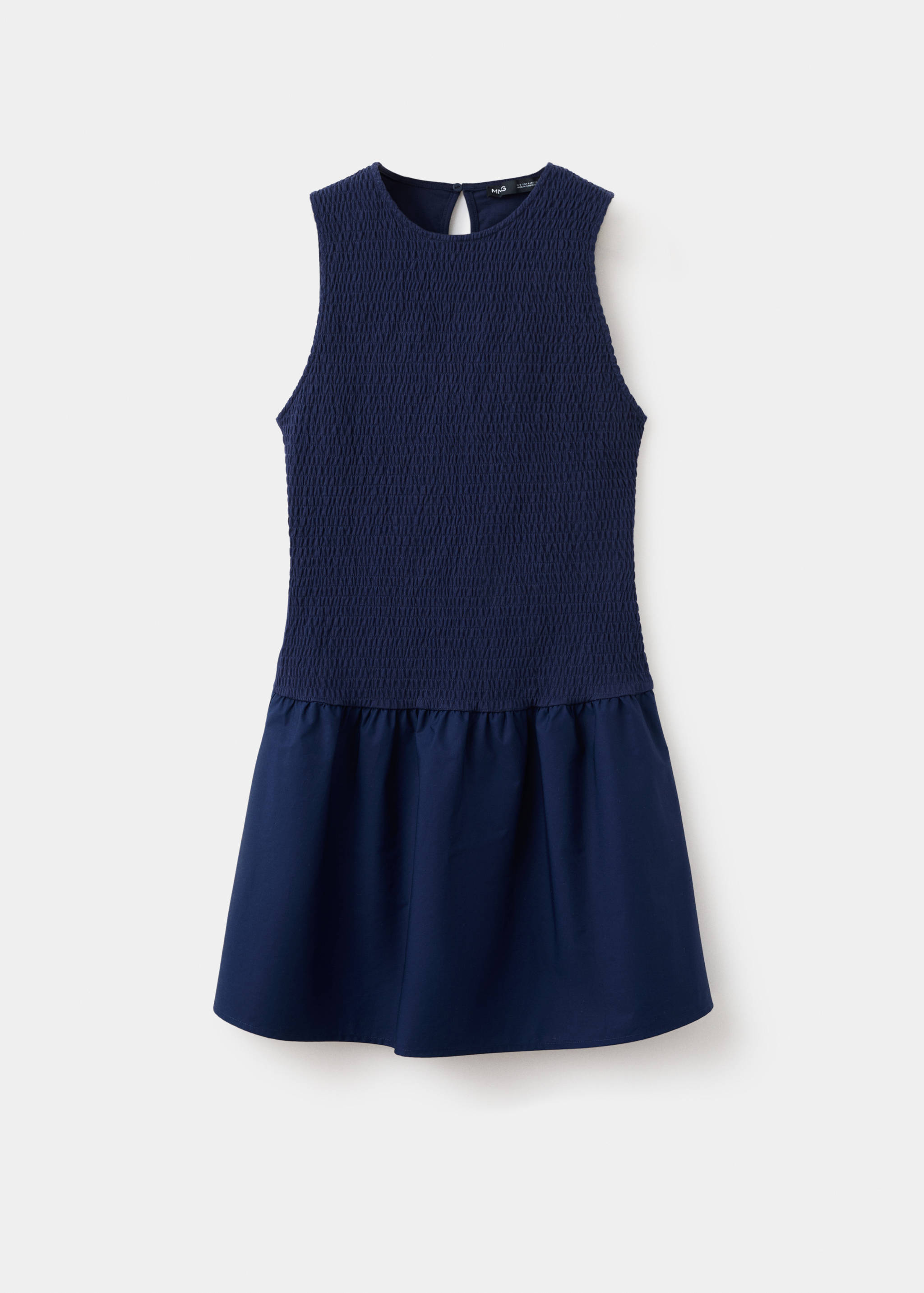 Honeycomb cotton dress - Article without model