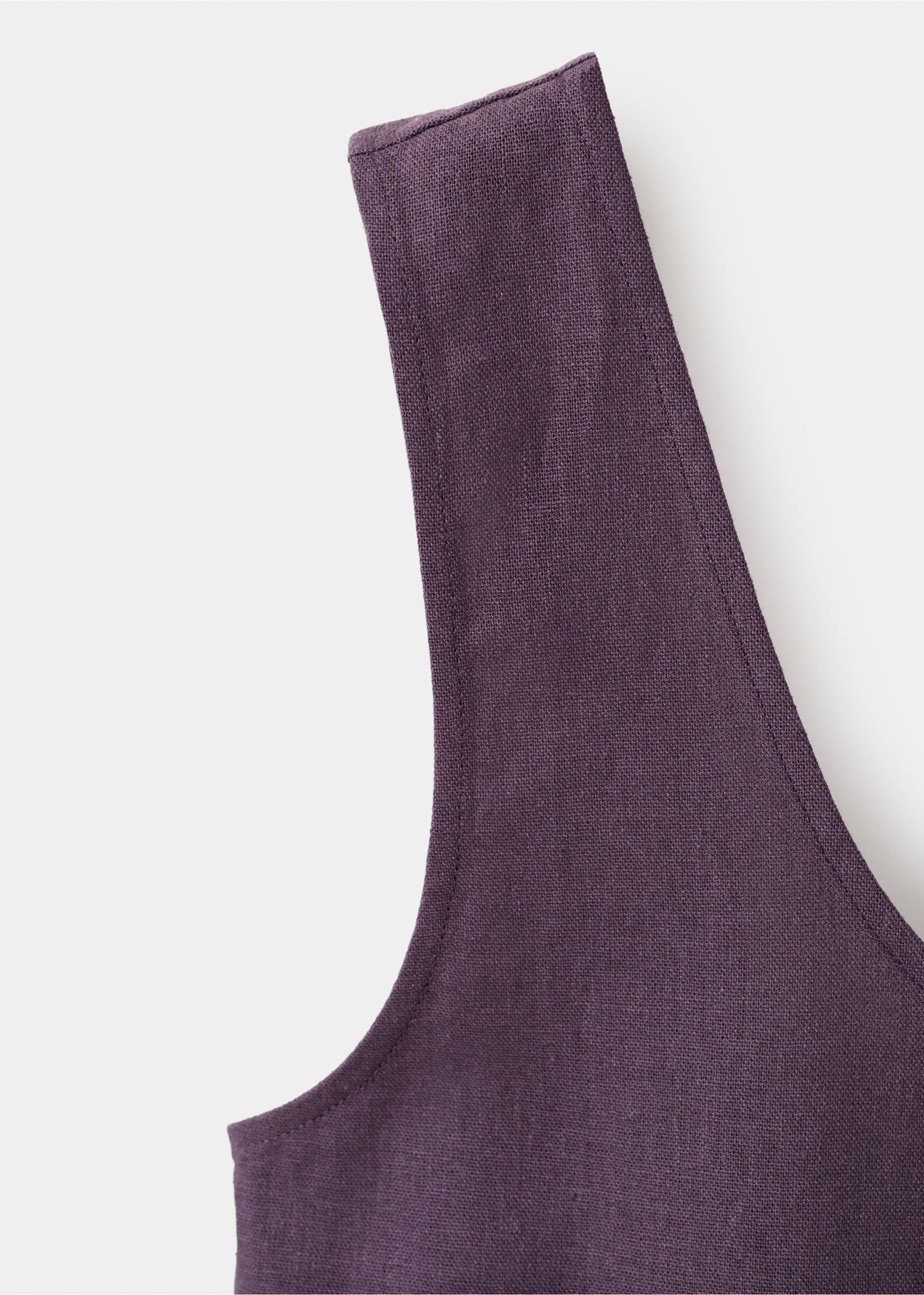 Playsuit saco - Details of the article 8, Purple. Ref: 37051389-00.