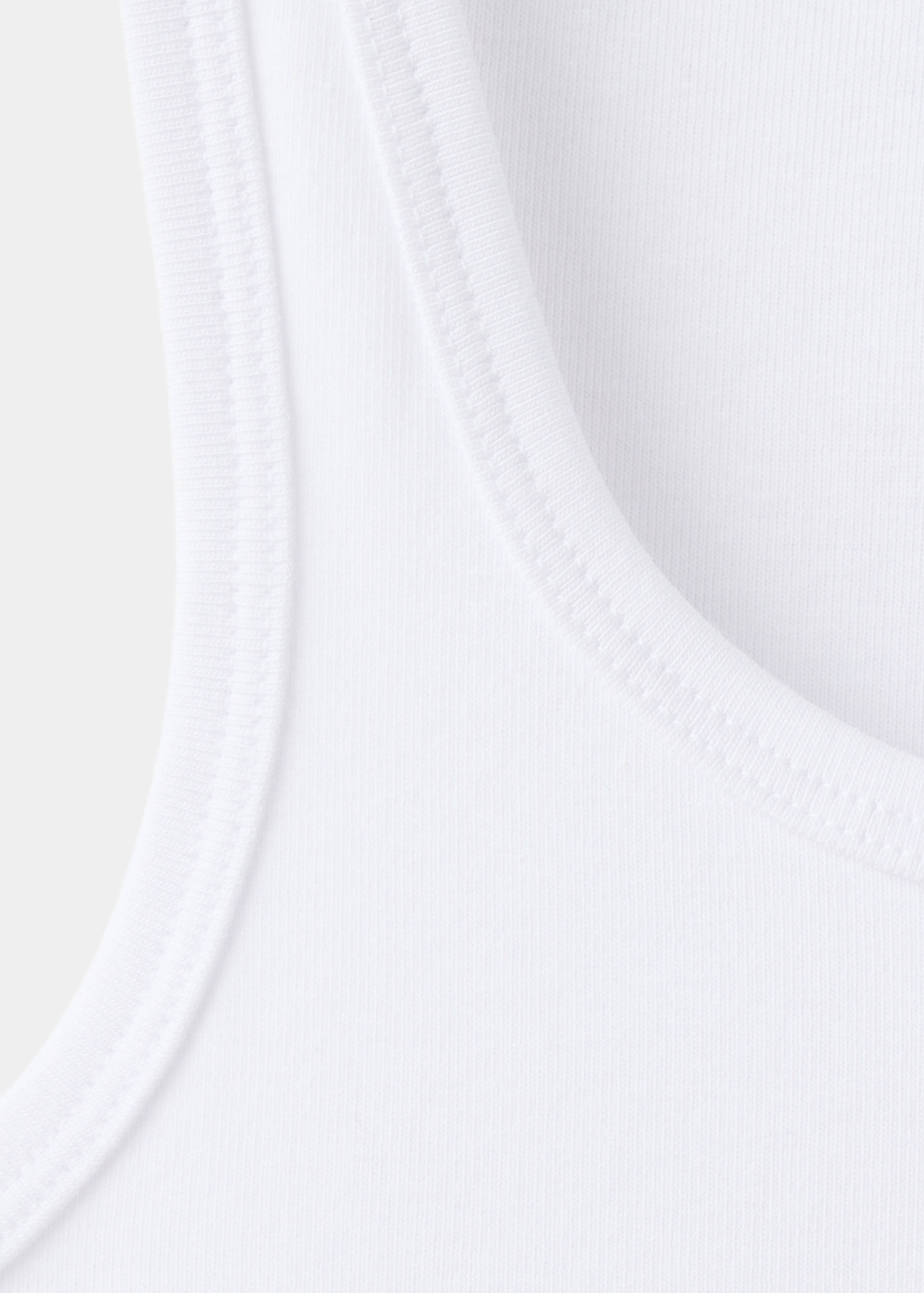 Ribbed semi-transparent top - Details of the article 8
