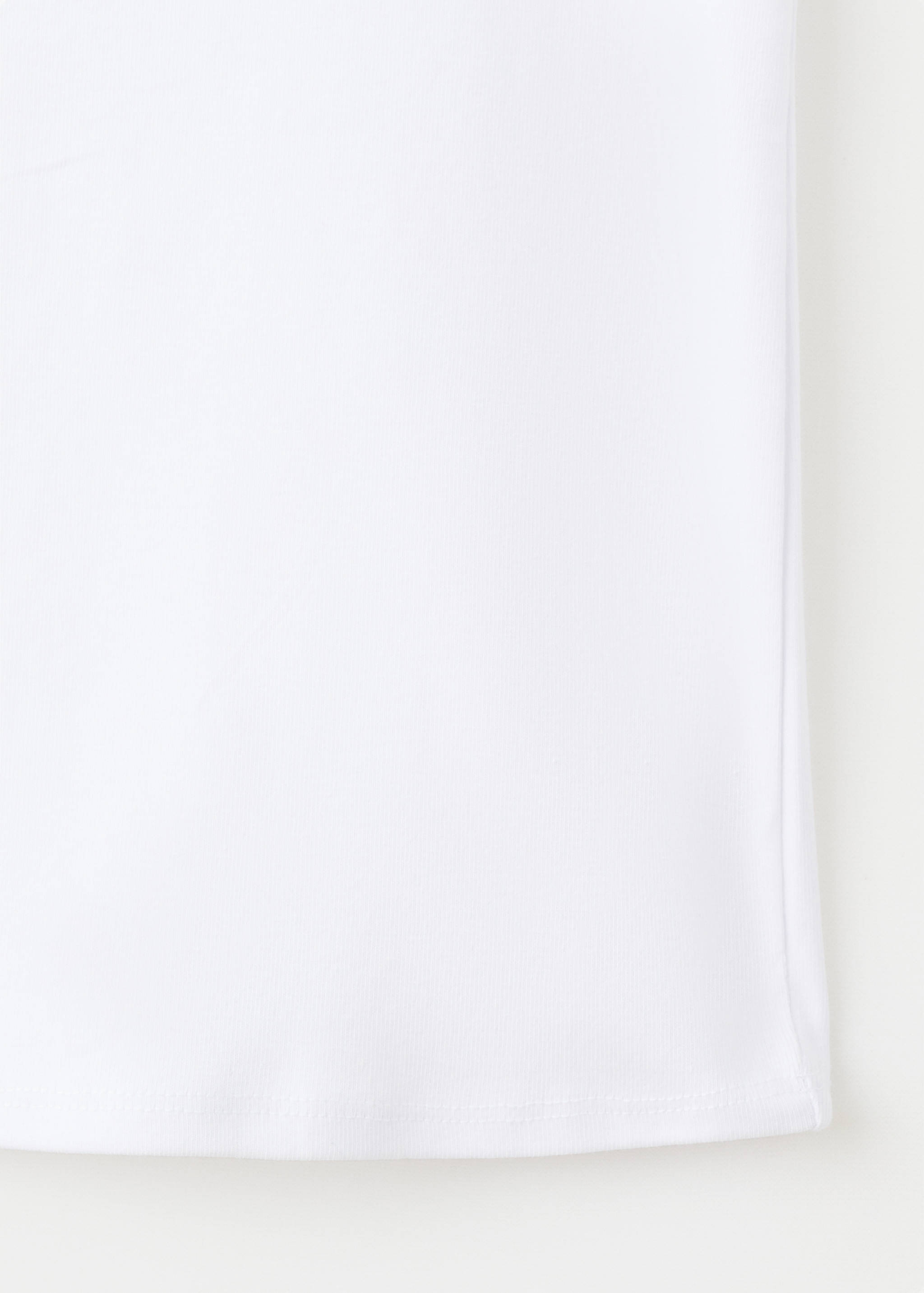 Ribbed semi-transparent top - Details of the article 0