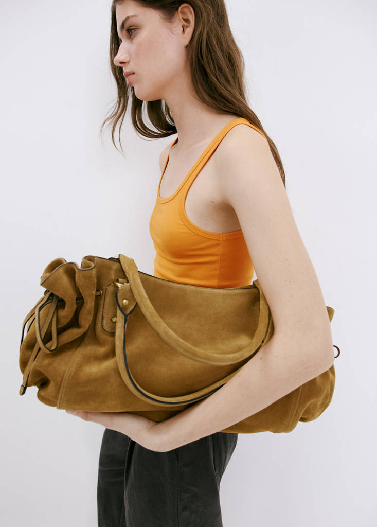 Fitted spaghetti strap top — Clementine