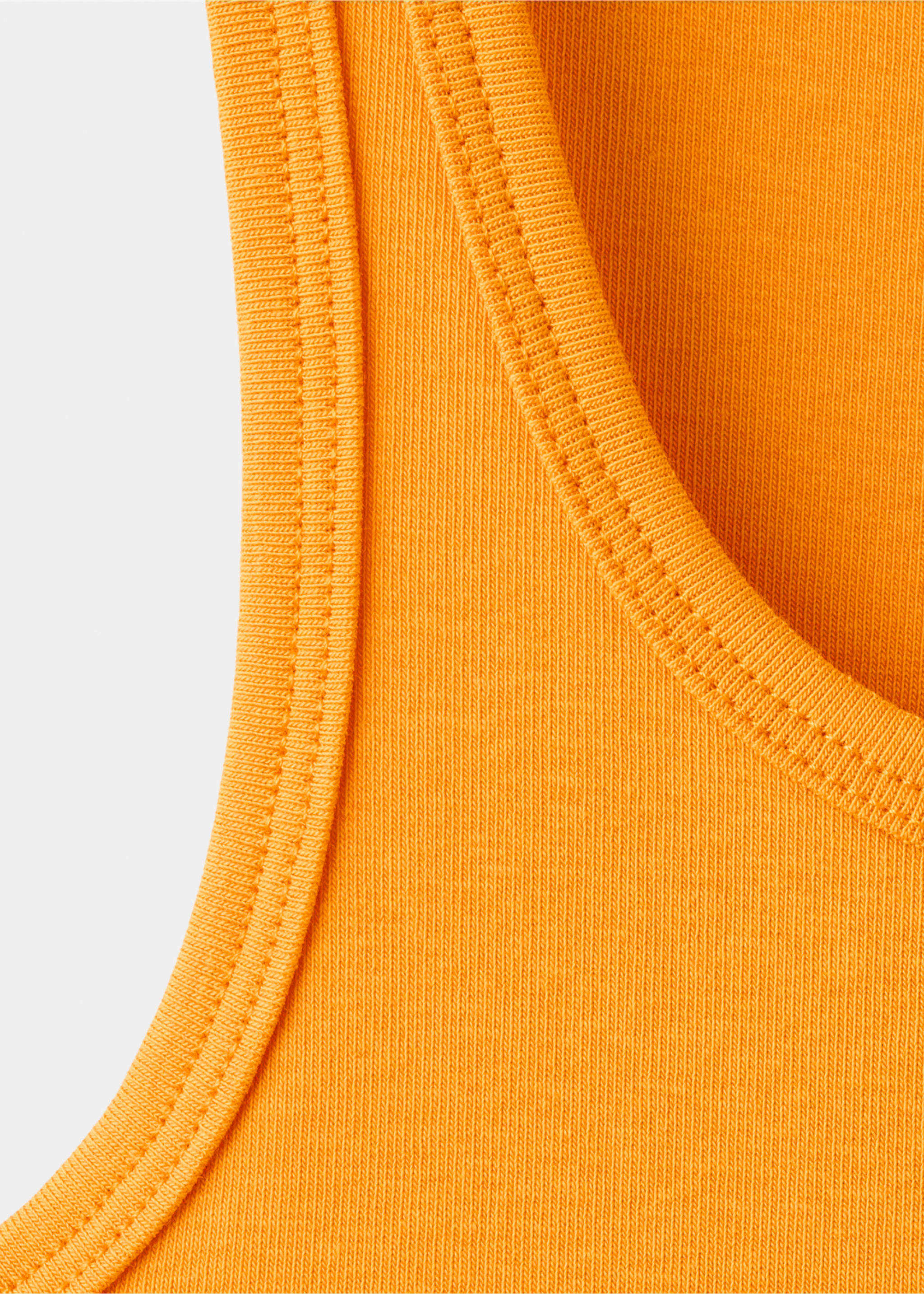 Fitted tank top - Details of the article 8, Clementine. Ref: 37051390-00.