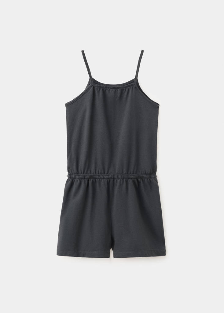 Cotton studded playsuit
