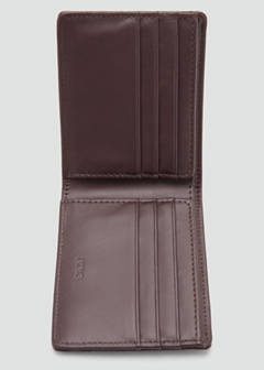 Wallet with embossed effect — Brown 3