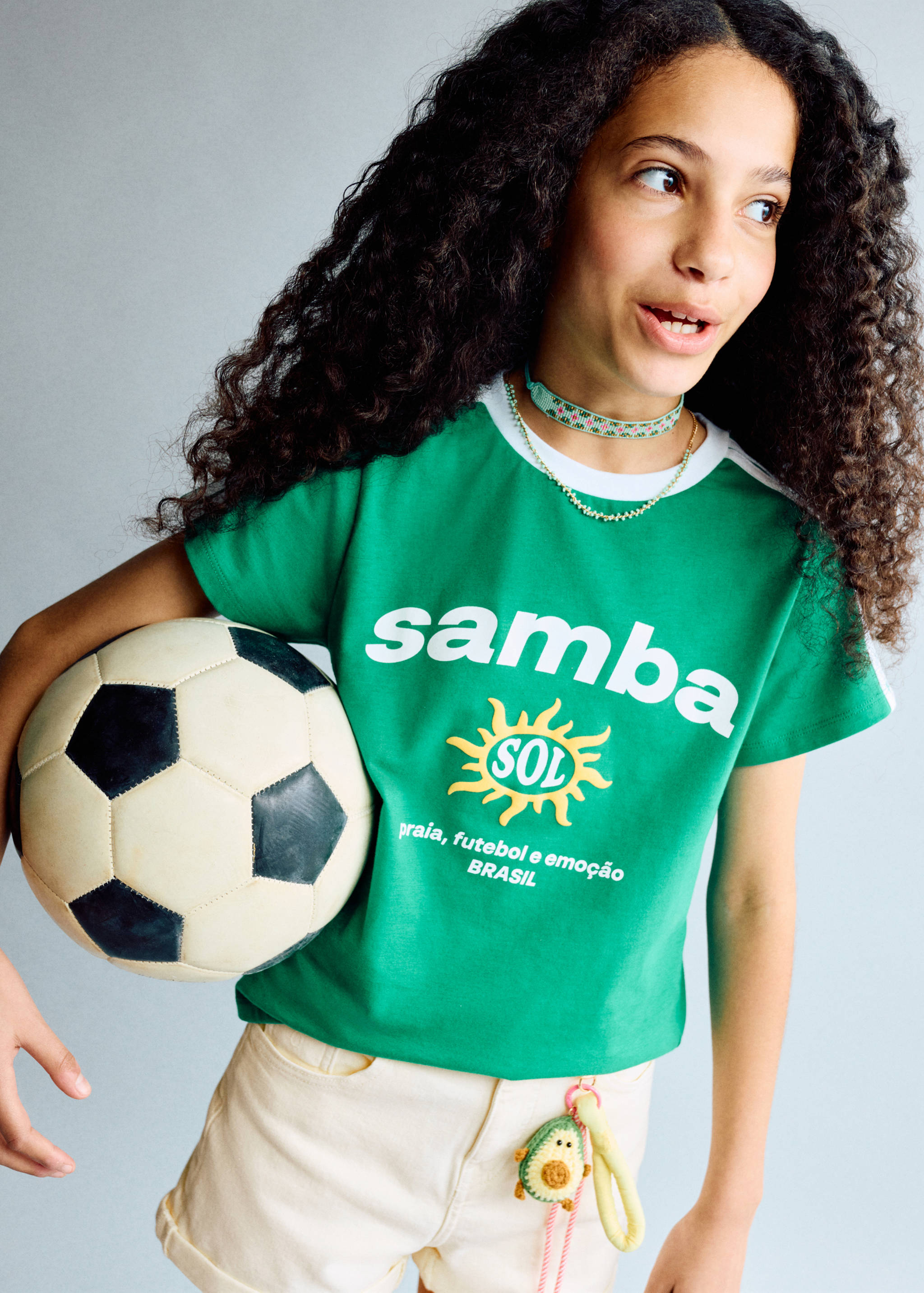Brazil Football T-shirt - General plane