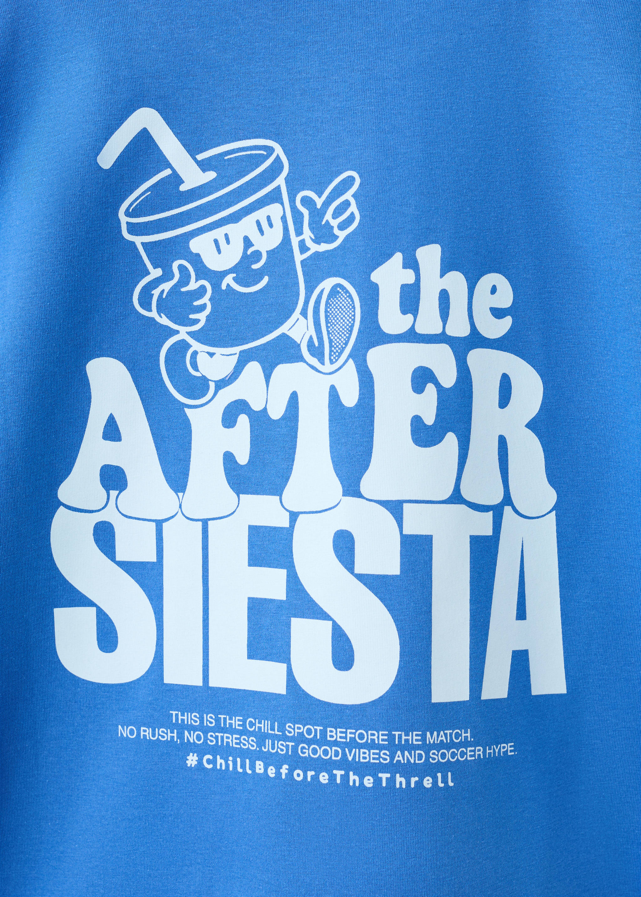 Printed cotton-blend t-shirt - Details of the article 0