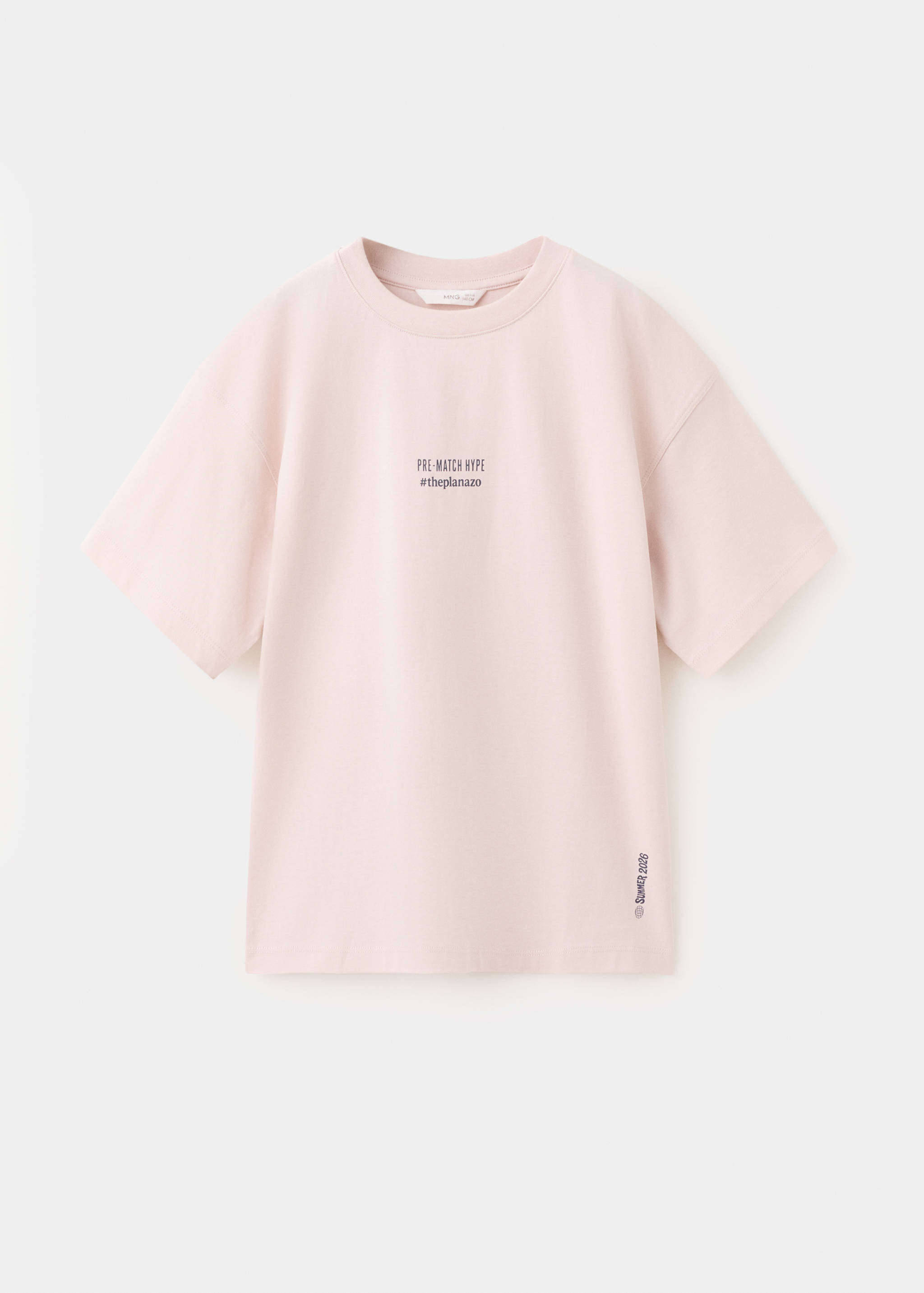 Printed cotton-blend t-shirt - Article without model