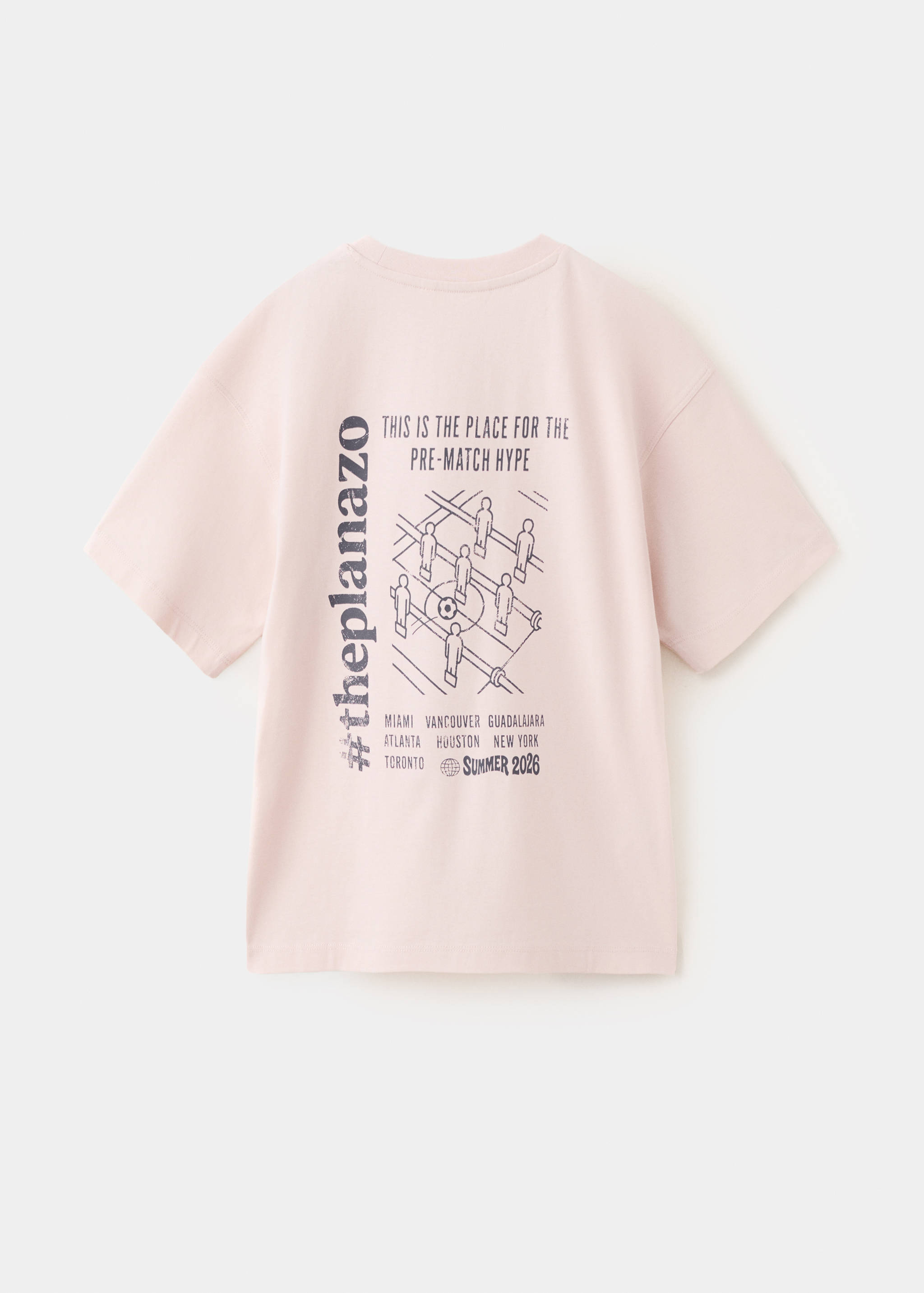 Printed cotton-blend t-shirt - Reverse of the article