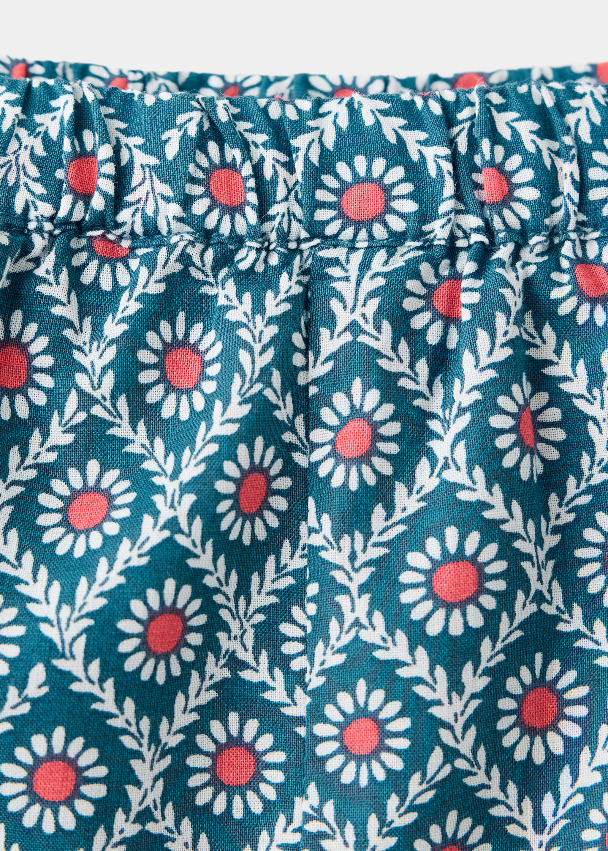 100% cotton print shorts - Details of the article 0
