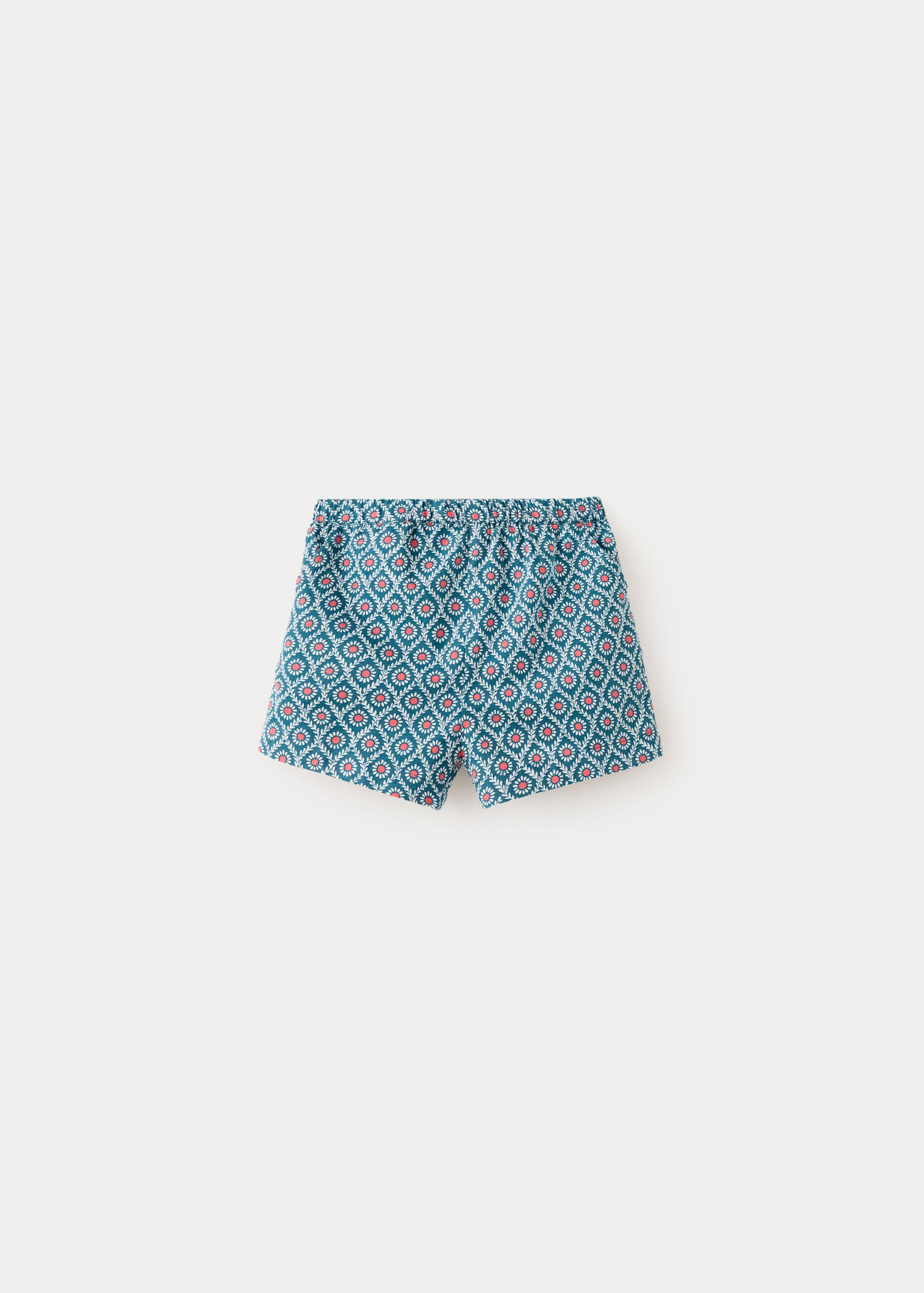 100% cotton print shorts - Article without model