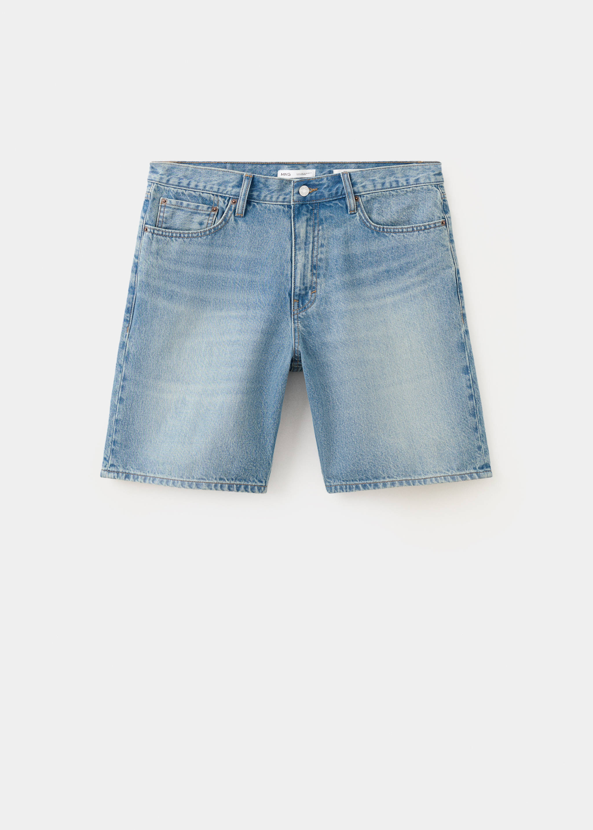 Bermudas vaqueras rectas - Artículo sin modelo