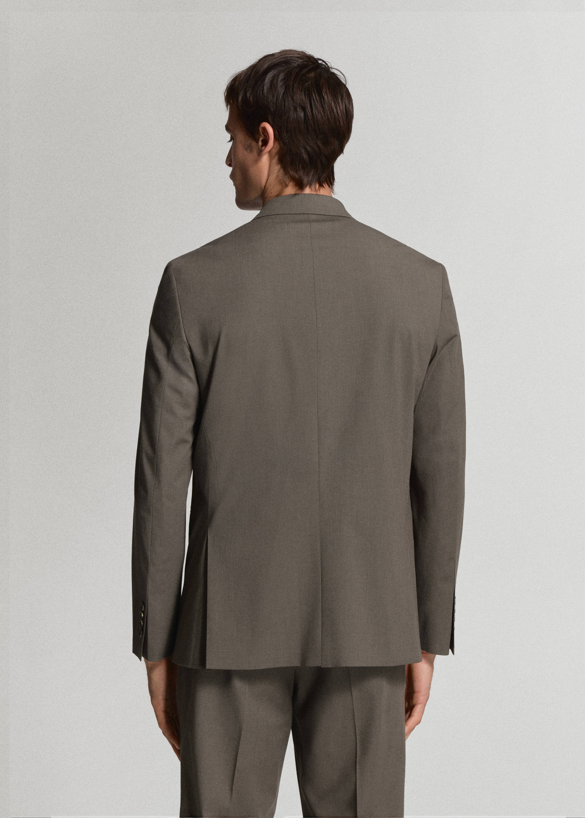 Americana traje Boston regular fit cruzada - Reverso del artículo