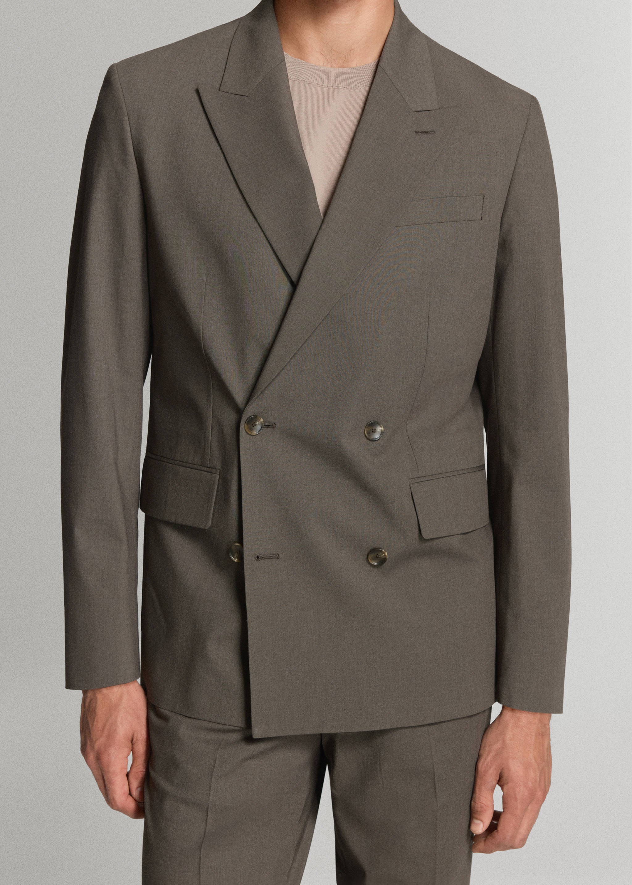 Americana traje Boston regular fit cruzada - Detalle del artículo 4