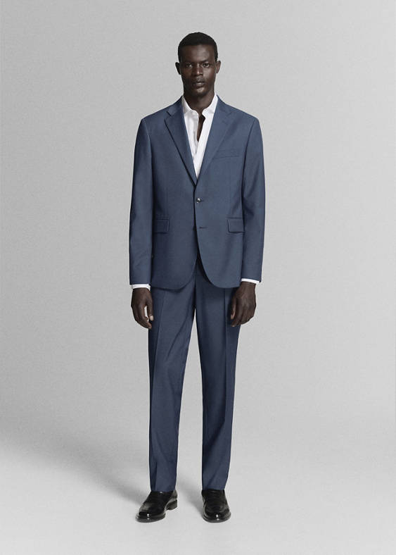 Spodnie garniturowe London regular fit