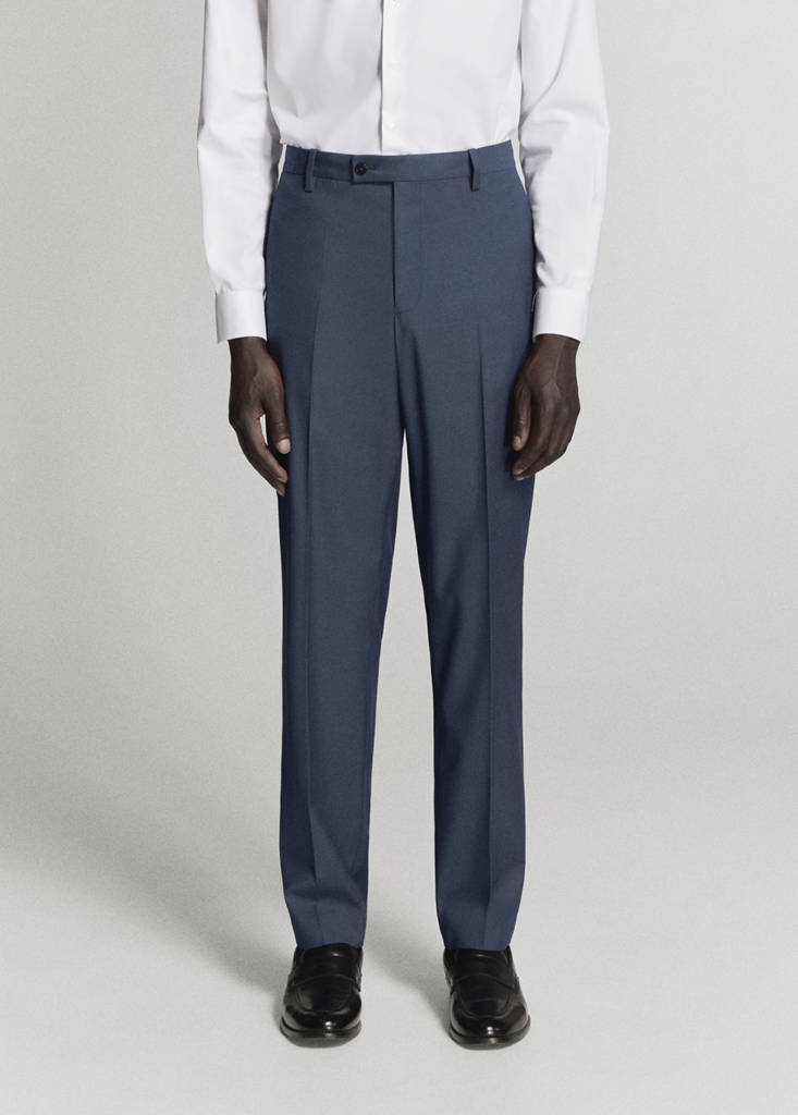 London regular-fit trousers — Indigo Blue