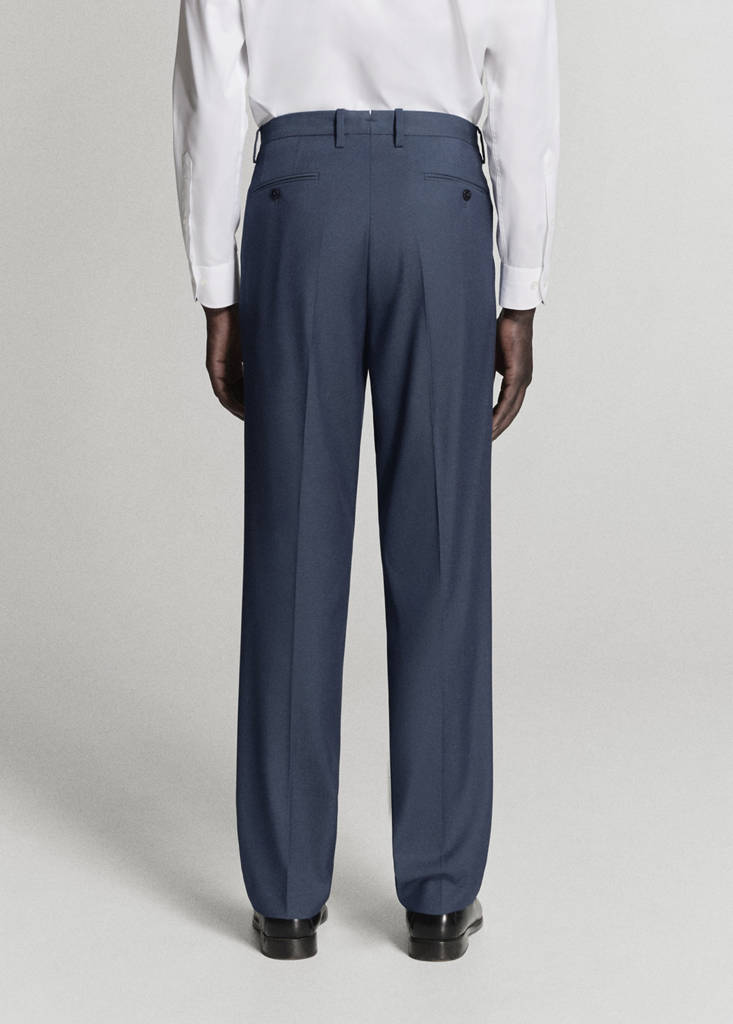 London regular-fit trousers — Indigo Blue