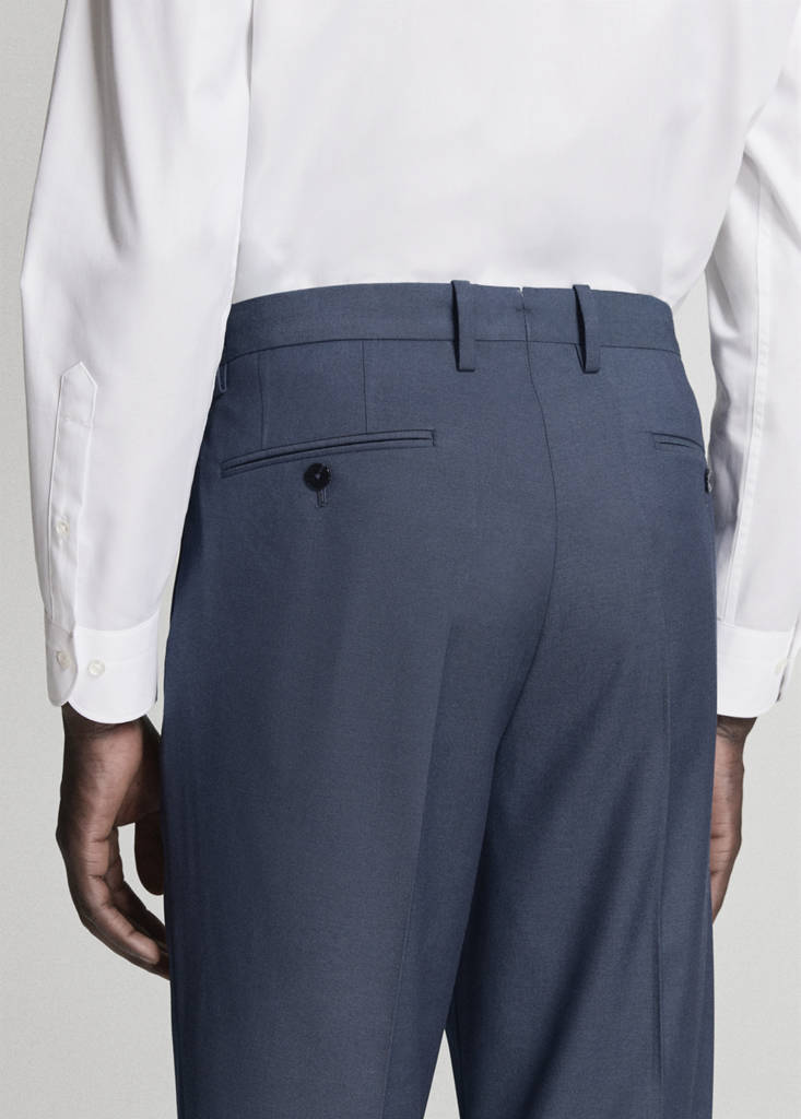London regular-fit trousers — Indigo Blue