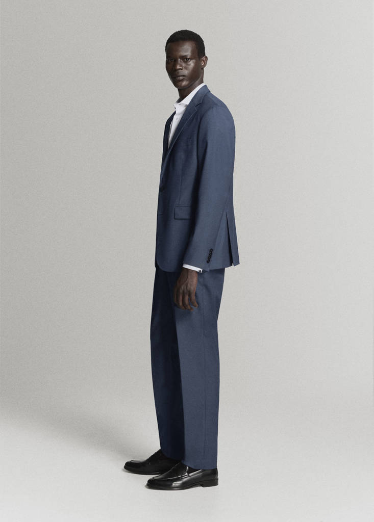 London regular-fit trousers — Indigo Blue