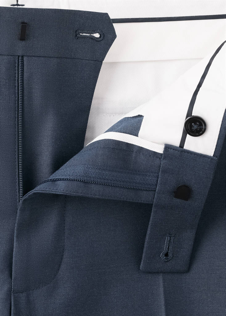 London regular-fit trousers — Indigo Blue