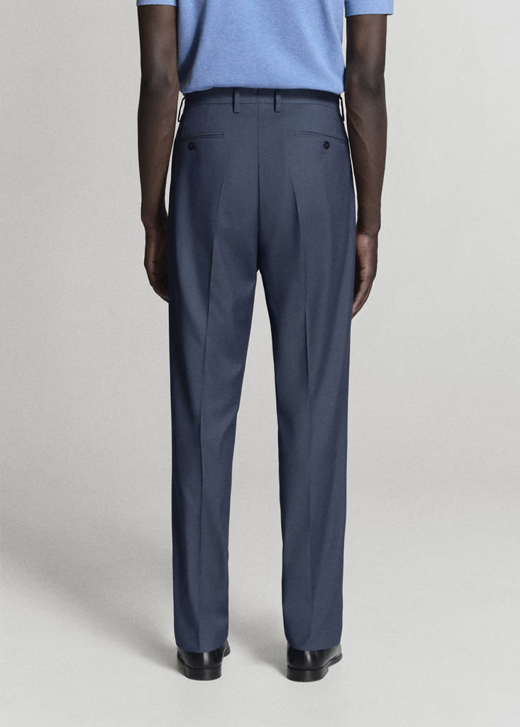 London regular-fit trousers — Indigo Blue