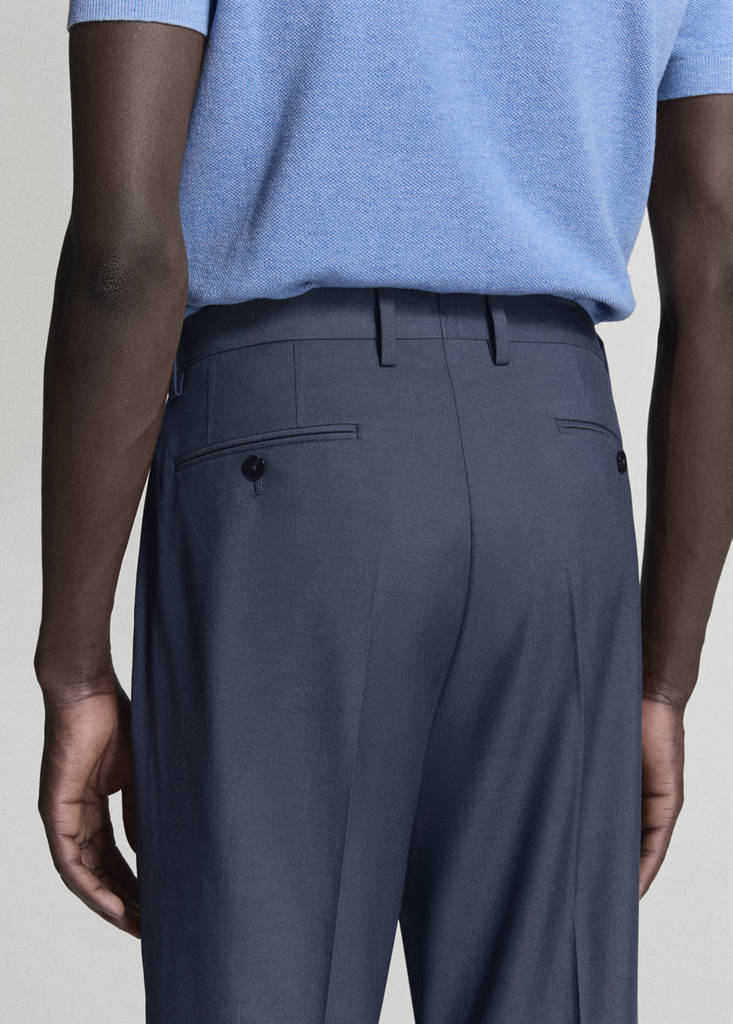 London regular-fit trousers — Indigo Blue