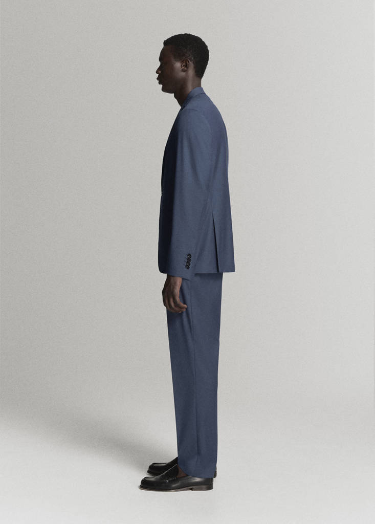 London regular-fit trousers — Indigo Blue