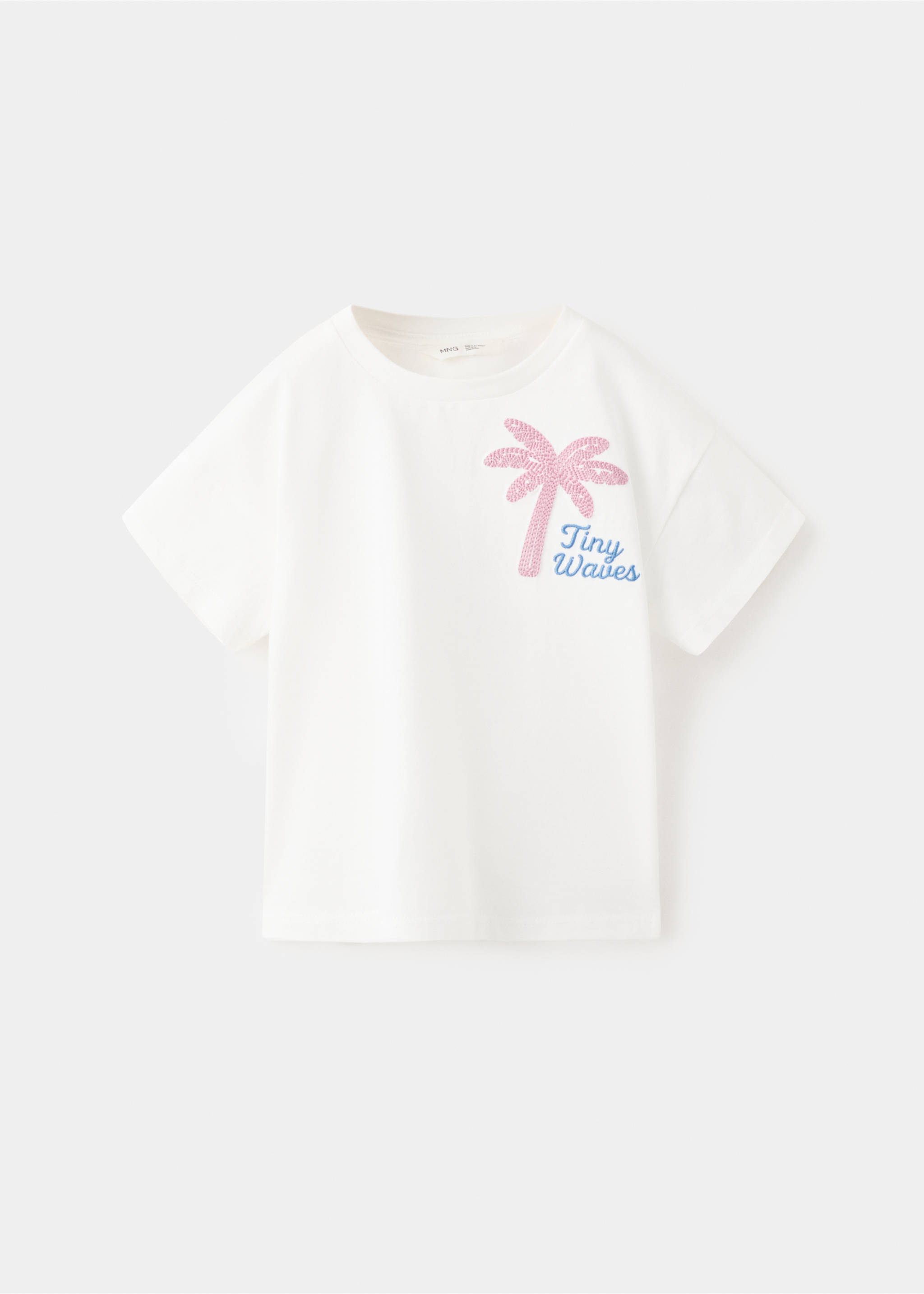 T-shirt tiny - Article sans modèle, Blanc cassé. Ref: 37051410-00.