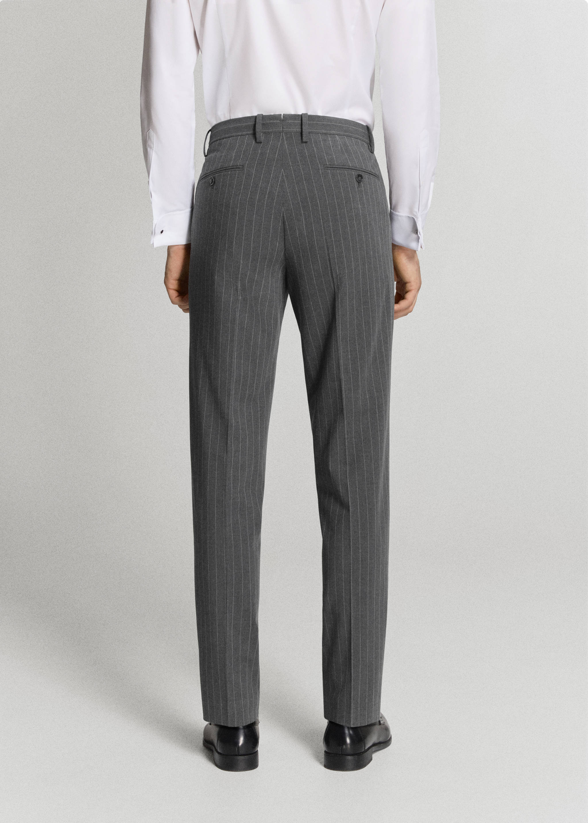 Monaco slim-fit suit trousers - Reverse of the article