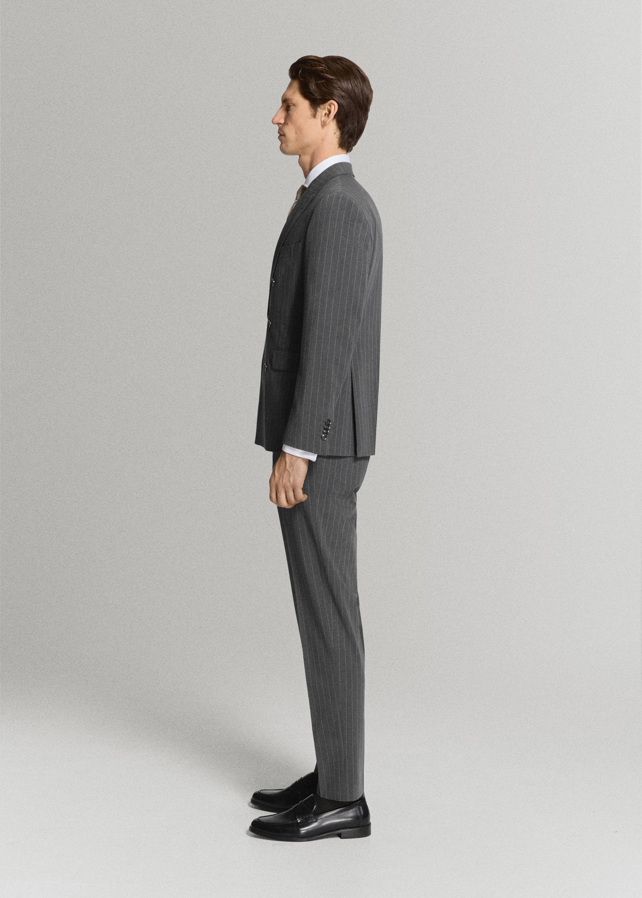 Monaco slim-fit suit trousers - Details of the article 2