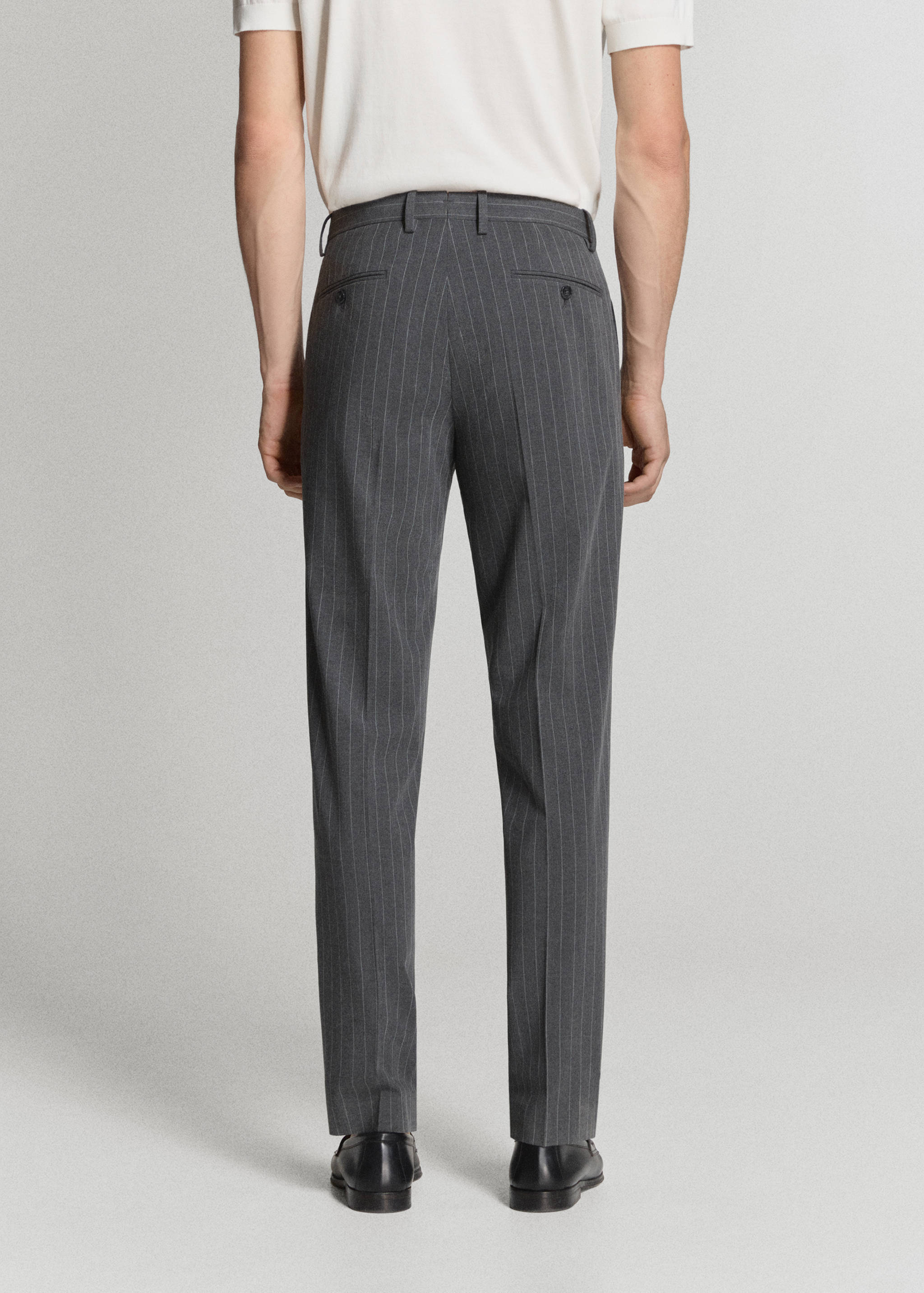 Monaco slim-fit suit trousers - Reverse of the article