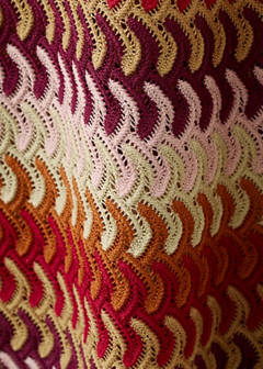 Open back crochet dress — Orange 7