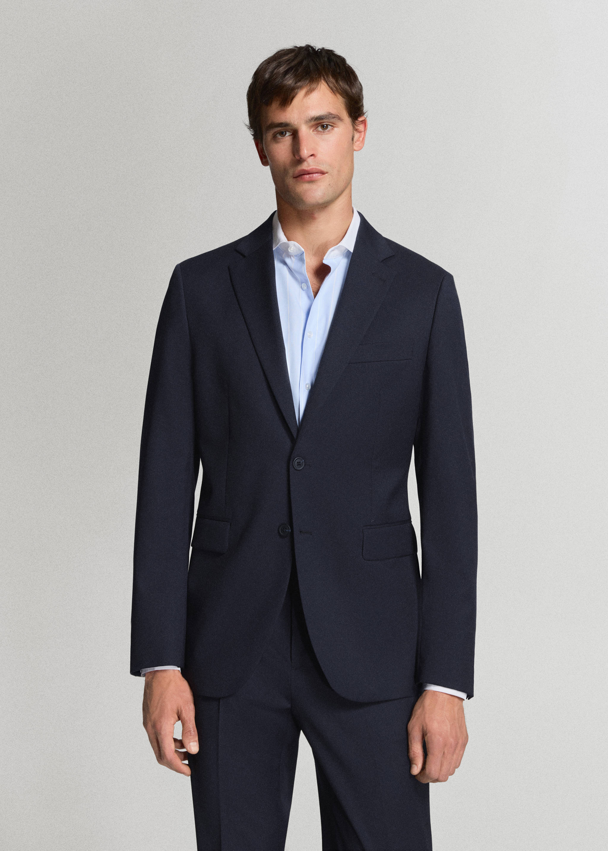 Turin 100% wool suit jacket - Medium plane