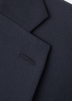 Turin suit jacket, 100% virgin wool, slim fit — Navy 8