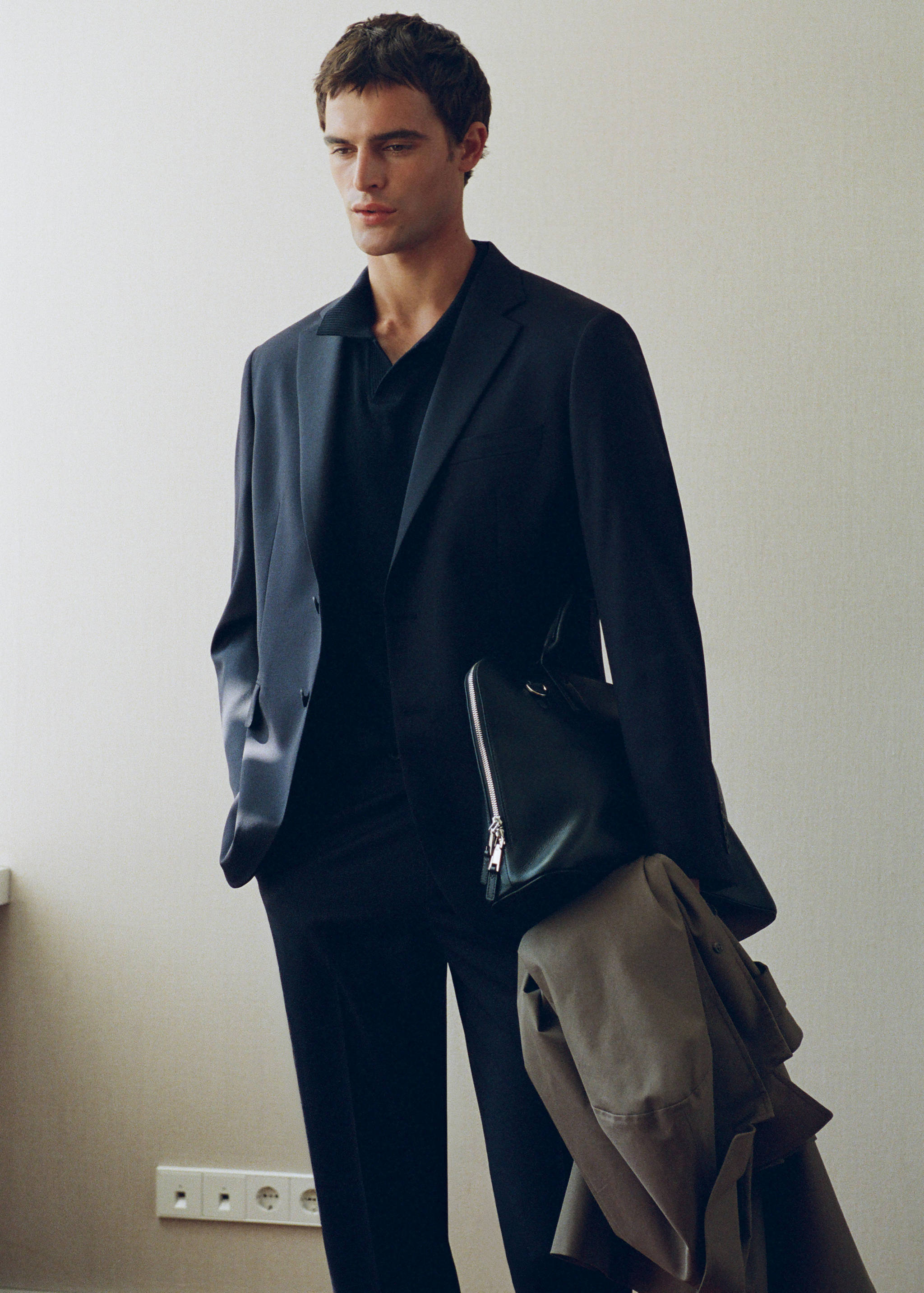 Turin 100% virgin wool suit jacket - Details of the article 5