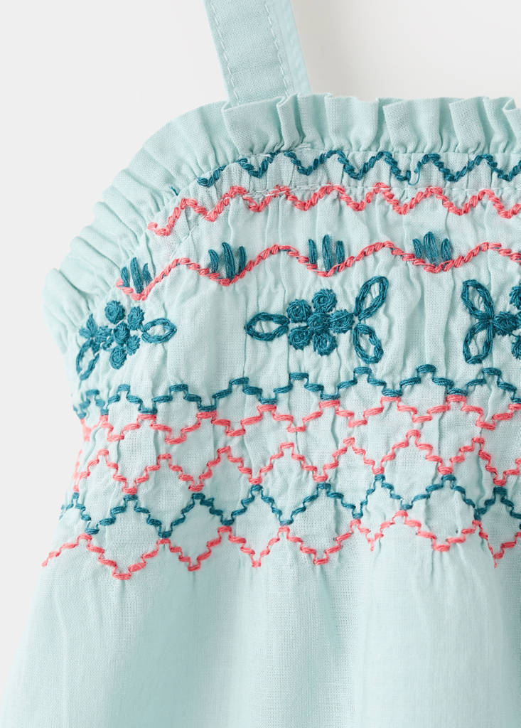 Dress and frog with embroidered details - thumbnail 3