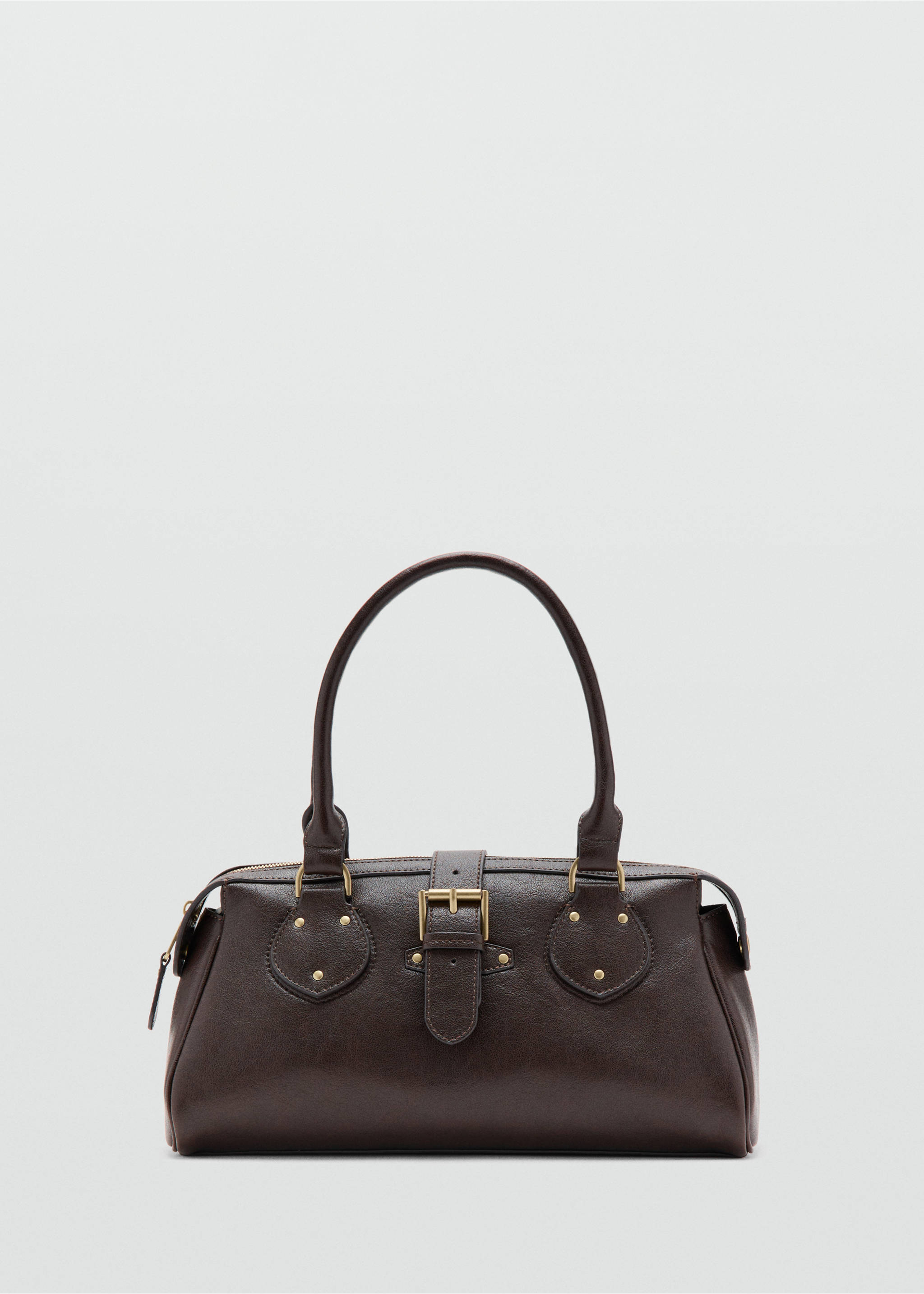 Shoulder bag buckle - Article without model, Chocolate. Ref: 37051423-00.