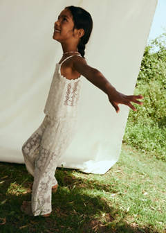 Crochet top — Beige 1