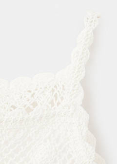 Crochet top — Beige 5