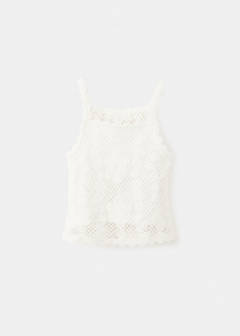 Crochet top — Beige 3