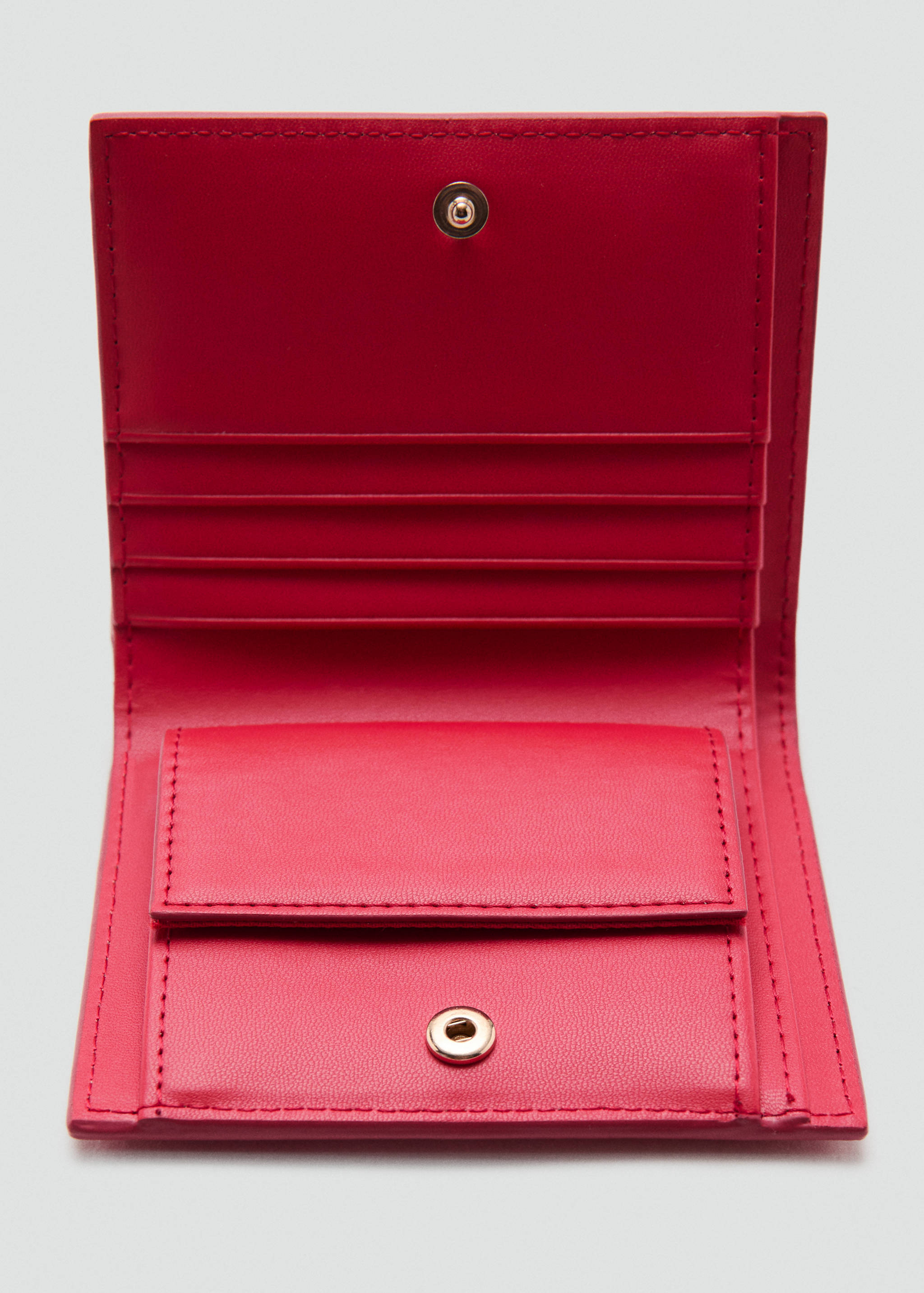 Small wallet with Saffiano effect - Details of the article 1