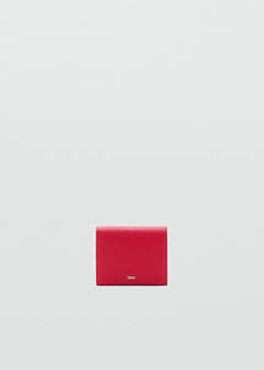 Small wallet with Saffiano effect — Red 1