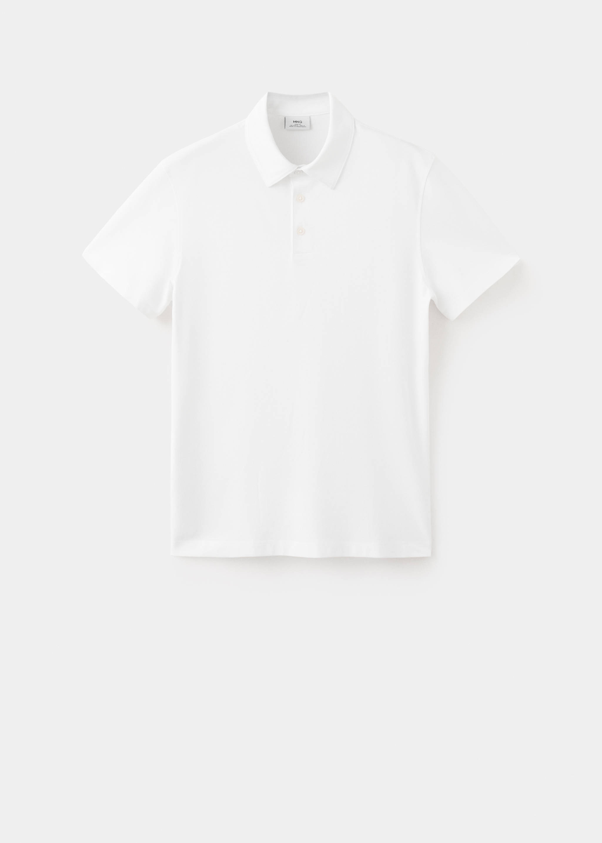 Polo slim fit cotó piqué - Article sense model