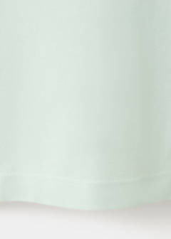 Slim fit cotton piqué blend polo — Pastel Green 8