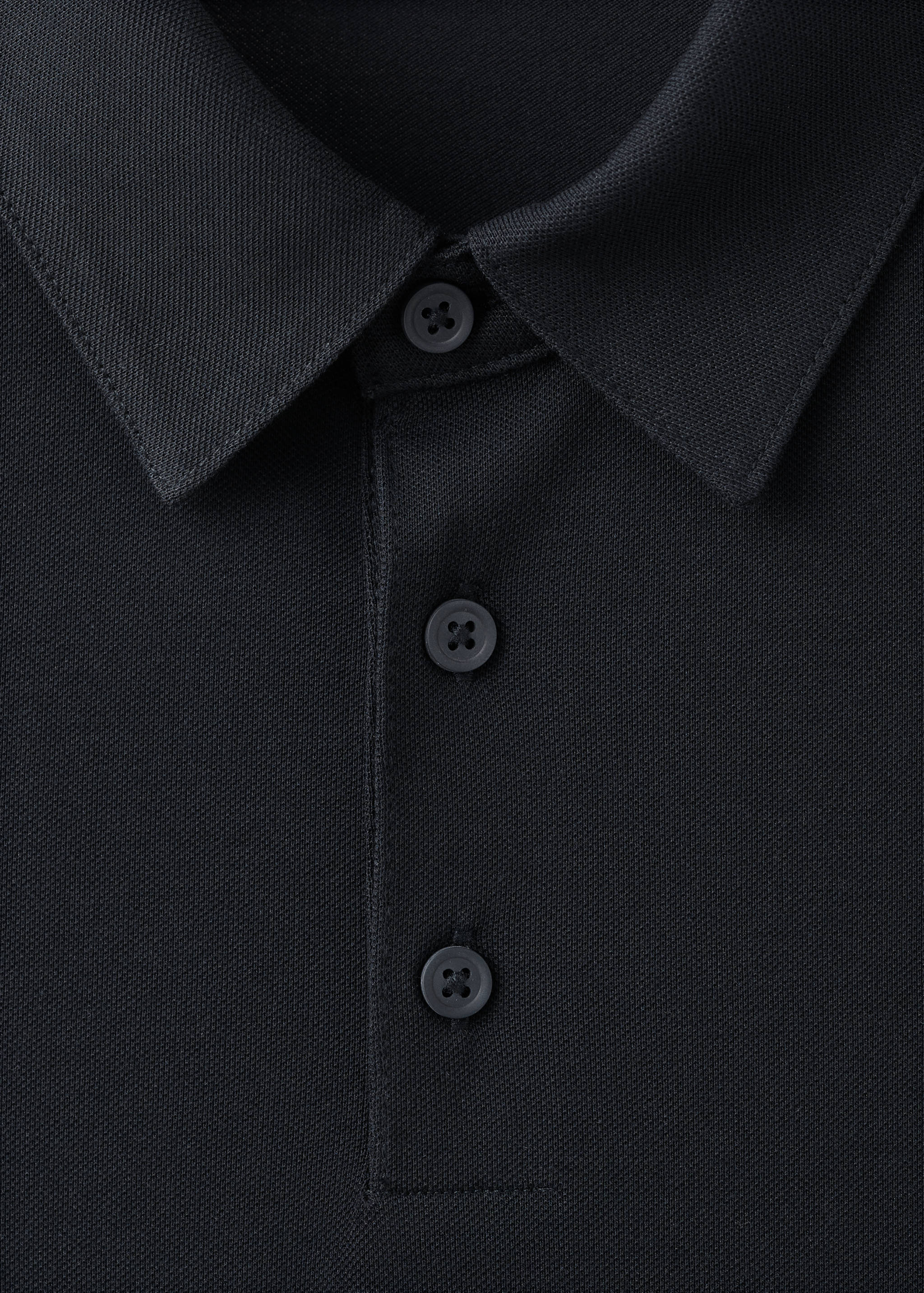 Polo slim fit cotó piqué - Detall de l'article 8