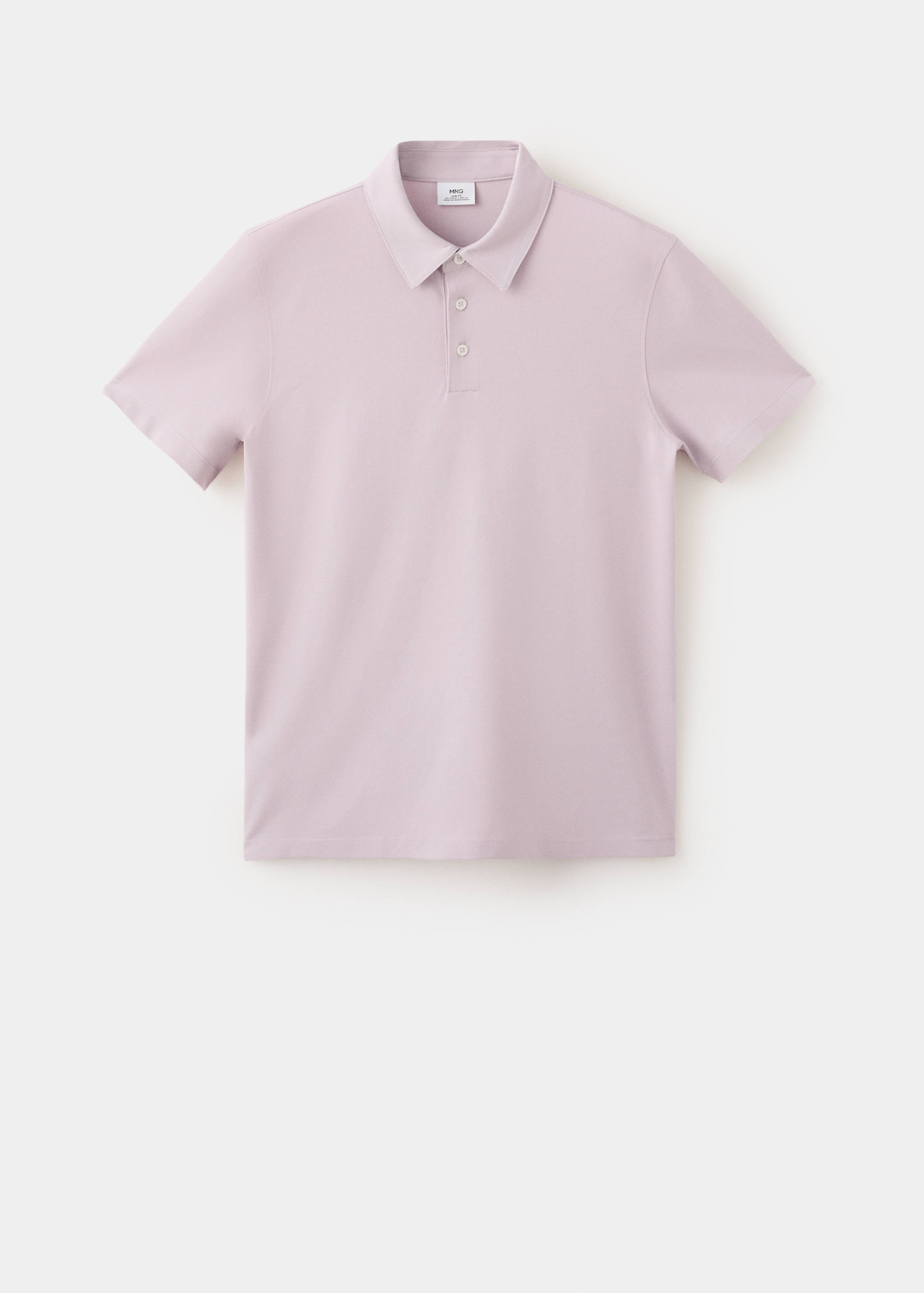 Polo slim fit cotó piqué - Article sense model