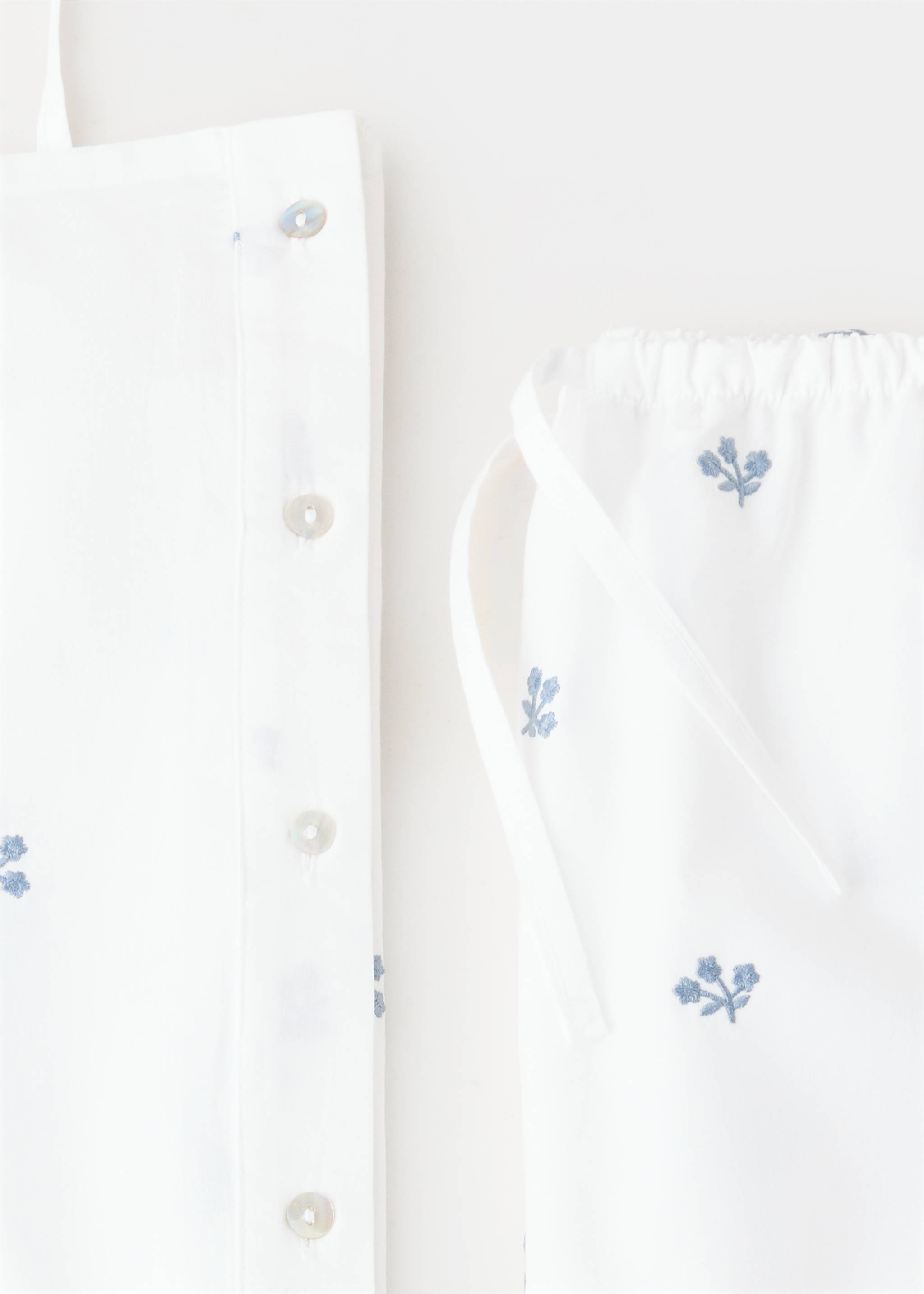 Pyjamas fiorin - Details of the article 0, White. Ref: 37051438-00.